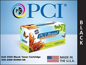 NEW(Open Box) PCI Brand Toner Cartridge Replacement for Dell 2335 Black 330-2209 - Picture 1 of 2