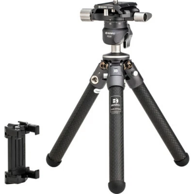 Benro TablePod Kit Mini Carbon Fibre Tripod + Ball Head + Phone QR Plate (UK)NEW - Image 1 of 4