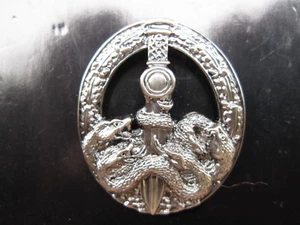 WW2 Bandenkampf Abzeichen silber WWII WK2 Pin Badge Wehrmacht WH - Bild 1 von 1