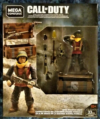 Caja de armas Mega Construx Call of Duty WWll (GCN92) 33 piezas nueva Foto 1 de 4