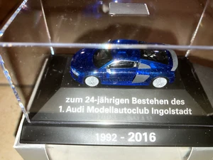 Audi R8 Gen. II V10 Coupé zum 24-jährigen Bestehen des 1. Audi Modellautoclubs - Bild 1 von 4