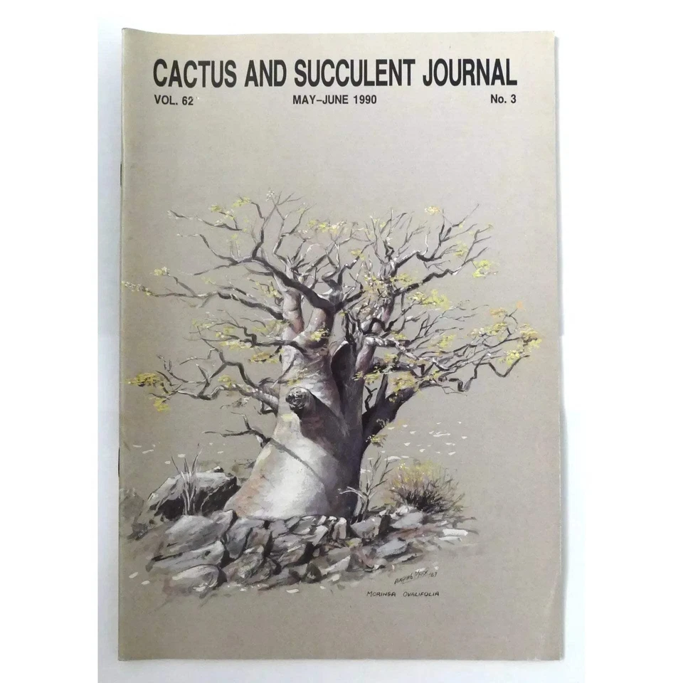 Cactus and Succulent Journal N.3 vol. 62 MAY-JUNE 1990 - - Imagen 1 de 1