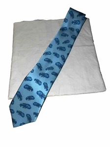 Corbata Hombre Leoma Lovegrove Azul Langostas 100% Seda - Imagen 1 de 3
