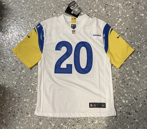 Jalen Ramsey Los Angeles Rams Nike Game Jersey Youth Large New With Tags Cover