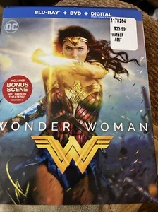 Wonder Woman (Blu-ray + DVD, 2017) with Slipcover - Picture 1 of 2