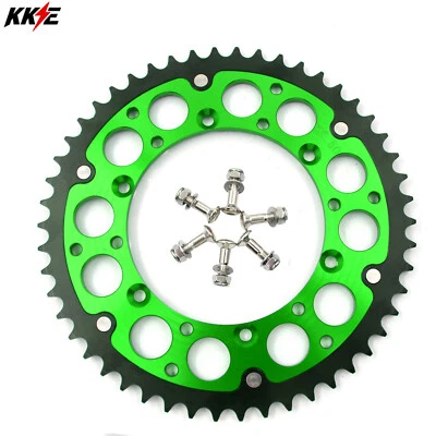 Rear 49T Hybrid Chain Sprocket fit KAWASAKI KX250F KX450F 2006-2021 KX125 KX250 - Image 1 of 4