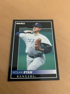 1992 Pinnacle #50 Nolan Ryan Texas Rangers HOF - Image 1 of 2