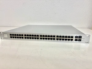 Unify Ubiquiti Standard 48-portowy przełącznik zarządzany PoE 500W | Z zasilaczem bez oryginalnego opakowania - Zdjęcie 1 z 6