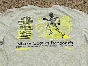 Nike Dri Fit Shirt Herren Medium Grau Sport Research Kurzarm T-Shirt - Bild 1 von 8