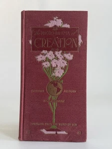1914 THE PHOTO-DRAMA of CREATION Watchtower PITTSBURGH PA DeLUX Jehovah RUSSELL - Picture 1 of 19