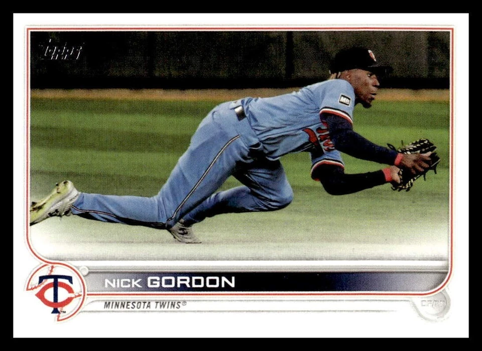 2022 Topps Series 2 - Nick Gordon #598 - Image 1 of 2