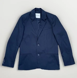 American Vintage Blazer Jacket Men's 38" Navy 100% Cotton Smart Casual Sport - Picture 1 of 22