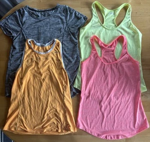 Lot Of 4 - Nike & MTA Sport & Avia Shirts Tank Top Women's Size Small-medium - Picture 1 of 6