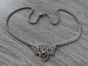 Superbe Collier en argent massif - « Motif Celtique » - Picture 1 of 4