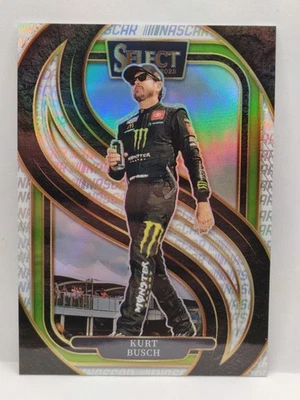 2025 Select Racing Trackside Silver NASCAR Logo Prizm Kurt Busch SP #228 - Image 1 of 2