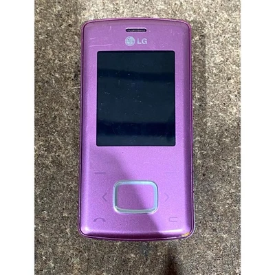 LG KG800 Slider Mobile Phone Pink 2.0" TFT LCD Display 1.3MP 128MB Bluetooth - Image 1 of 4