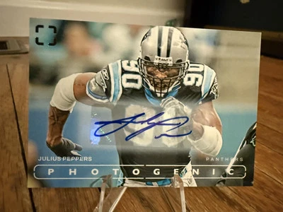 Julius Peppers Panini Photogenic 2024 Autograph! - Image 1 of 3