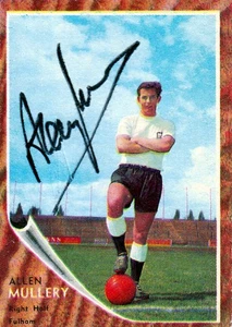 Vintage SIGNED A & BC 1963/64 Trading Card ALAN MULLERY TOTTENHAM - Bild 1 von 1