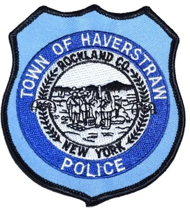 HAVERSTRAW - POLICÍA - NUEVA YORK NY Sheriff Policía Parche PEGRINOS NATIVOS INDIOS  - Imagen 1 de 1