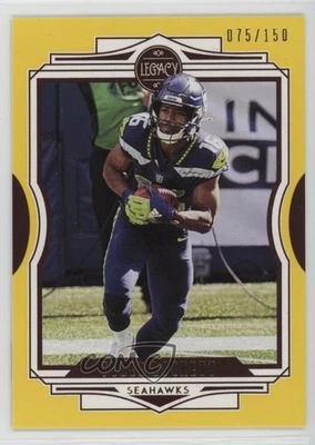 2021 Panini Legacy Yellow /150 Tyler Lockett #99 - Image 1 of 2