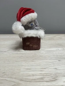 Me To You Bear Santa Coming Down Chimney (5 Inches In Height) - Picture 1 of 9
