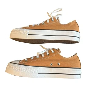 Converse Chuck Taylor All Star Lift Plateau Low Sneaker Gingersnap Damen 10,5 - Bild 1 von 7