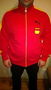 BRANDNEUE PUMA ESPANA FLAG TRAININGSJACKE, GRÖSSE LARGE - Bild 1 von 3