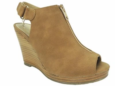 Thalia Sodi Mujer Telma Cremallera Frontal Plataforma Cuñas Arena Talla 6 M Foto 1 de 4