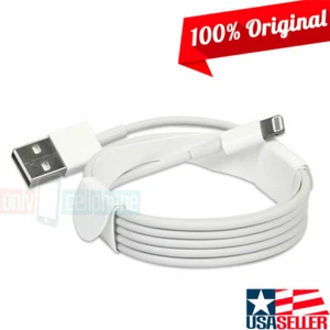 OEM 6-FT USB to Apple Lightning Data Cable Charge Cord for iPhone 7/8/8 Plus - Picture 1 of 3