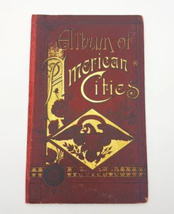 Album of American Cities Foldout Picture Book, Satin Gloss Soap Promotional Item - Picture 1 of 8