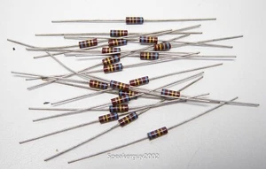 20 Pcs - 1/4 Watt - 5% - Carbon Comp Resistors / 680K Ohm - Picture 1 of 1