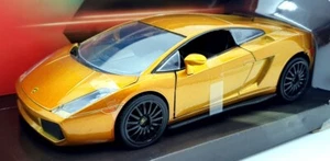 Jada 1/24 Scale Diecast 34924 - Lamborghini Gallardo - Gold Fast and Furious - Picture 1 of 5