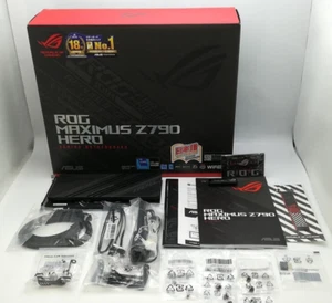 [Tested] ASUS Mainboard ROG MAXIMUS Z790 HERO LGA1700 Z790 Motherboard - Afbeelding 1 van 10