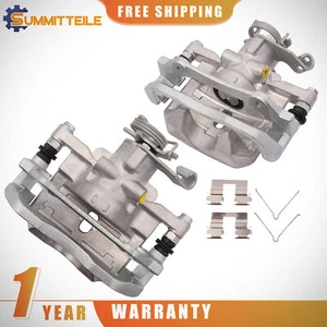 Par de pinzas de freno traseras con kit de soporte para Dodge Dart 2013-2016 1,4 L 2,0 L 2,4 L - Imagen 1 de 10