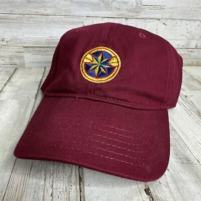 Gorra ajustable de papá de béisbol con correa trasera Capitana Marvel de los Vengadores NUEVA CON ETIQUETAS Foto 1 de 4