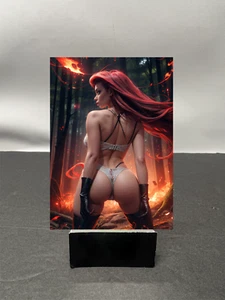 Jessie Pokemon Waifu Anime Custom Art Trading Card w2614 - Picture 1 of 2