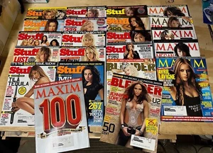 22 Issues of Maxim, Stuff and Blender - Picture 1 of 4