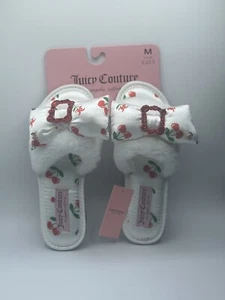 Juicy Couture Cherry slippers -JC Gailee Slippers Multi-Size NWT - Picture 1 of 5