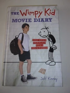 The Wimpy Kid Movie Diary by Jeff Kinney Hardcover Book - Picture 1 of 3