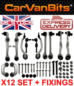 FOR AUDI A4 B6 B7 00-07 FRONT SUSPENSION TRACK CONTROL ARM WISHBONE AXLE SET - Picture 1 of 24