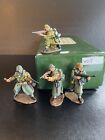 King And Country Retired & Very Rare Ws17 Four Panzer Grenadiers Camo Set Of 4