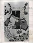 1938 Press Photo Pins and Jewelry from Castlecliff, New York.