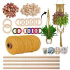 Macrame Plant Hanger Kits for Beginners Crafts Kits for Adults Art Supplies4458