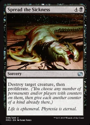 x1 Spread the Sickness - Modern Masters 2015 - NM - MTG - Image 1 of 1