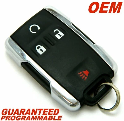 OEM 2015-2022 GMC CANYON 4 BOTONES MANDO A DISTANCIA ARRANQUE LLAVERO 13580082 Foto 1 de 4