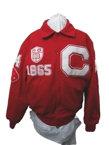 Ivy League Cornell Dean Vintage Varsity Jacket Size XLarge in Red - Bild 1 von 13