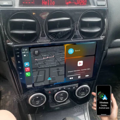 For Mazda 6 2003-2008 Android 15.0 Car Radio Stereo Player GPS Navi WiFi CarPlay - Изображение 1 из 4