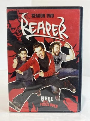 Reaper - Season Two 2 (DVD, 2009, 4-Disc Set) VG Shape RARE OOP Region 1 VGC - Image 1 of 2