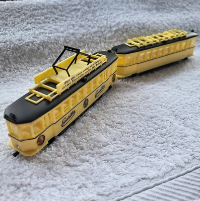 Historische Straßenbahn - 2-teilig - 1930er/40er-Jahre - KuSt. - Ca. 1:87/HO TOP - Bild 1 von 4