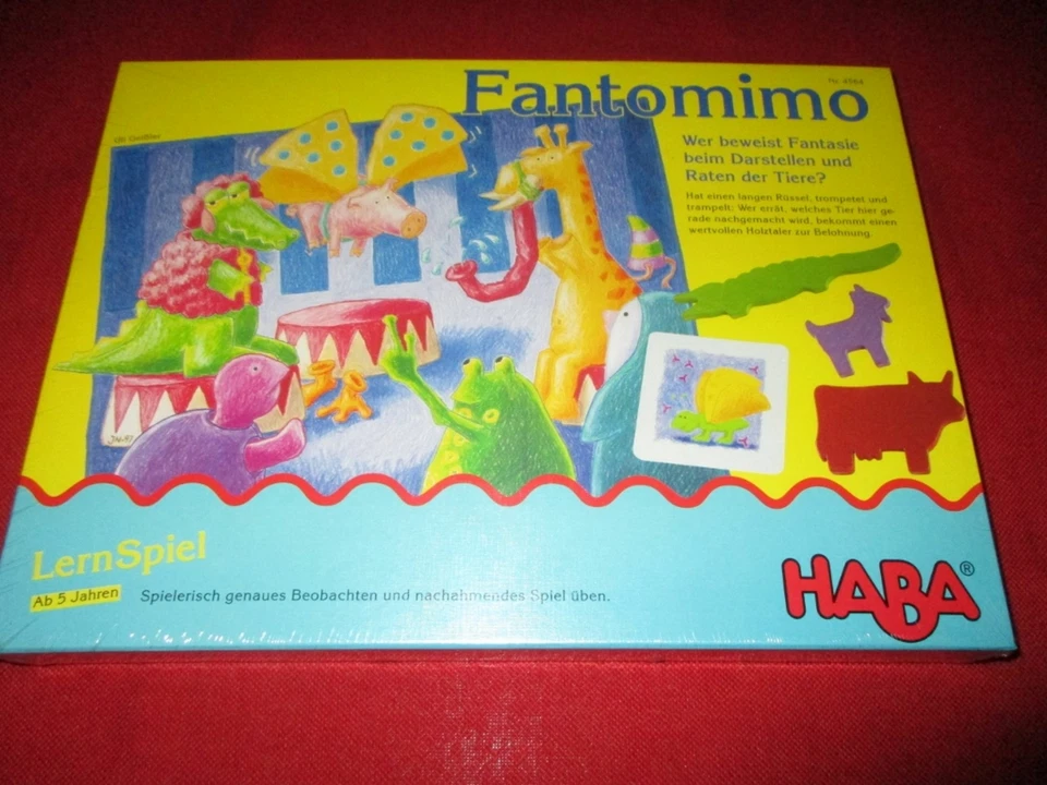 HABA® 4564 Lern-Spiel Fantomimo NEU OVP - Bild 1 von 2